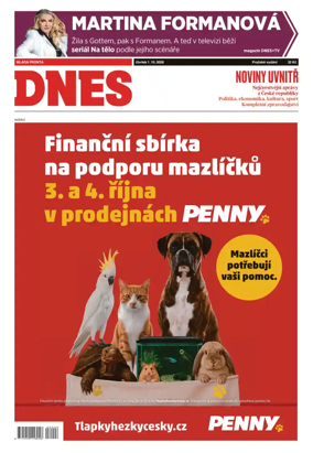Cover of Dnes Prague Edition