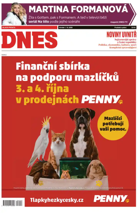 Cover of MF DNES