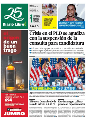 Cover of Diario Libre (Republica Dominicana)