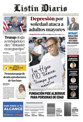 Cover of Listin Diario