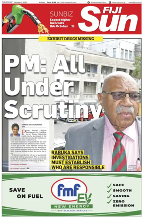 Cover of Fiji Sun