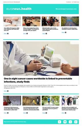 Cover of Euronews Health (English) Compiled Edition