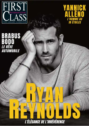 Cover of FIRST CLASS MAGAZINE INTERNATIONAL (FRENCH)