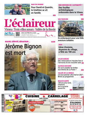 Cover of L'Eclaireur (Vimeu Trois villes soeurs Vallee de la Bresle)