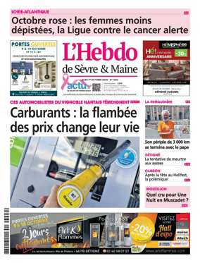 Cover of L'Hebdo de Sevre et Maine