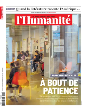 Cover of L'HUMANITE