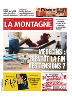 Cover of La Montagne (Issoire-Sancy)