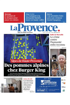 Cover of La Provence Alpes-de-Haute-Provence