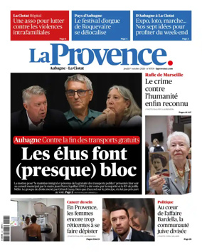 Cover of La Provence Aubagne-La Ciotat