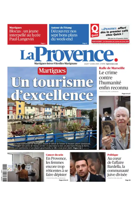 Cover of La Provence Martigues-Istres-Vitrolles-Marignane