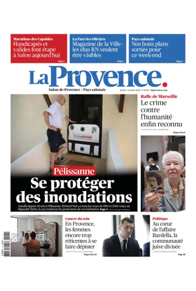 Cover of La Provence Salon-de-Provence / Pays salonais