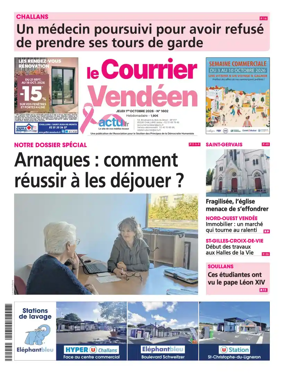 Cover of Le Courrier Vendeen