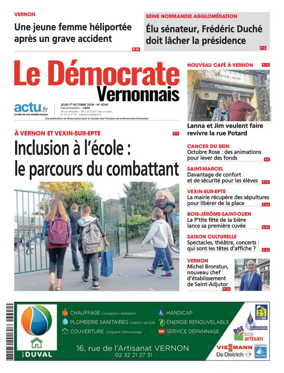 Cover of Le Democrate Vernonnais