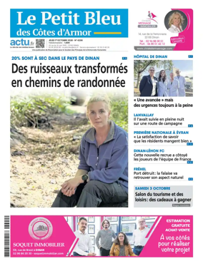 Cover of Le Petit Bleu