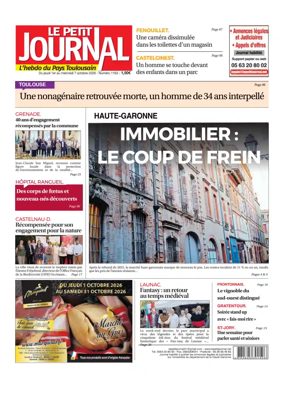 Cover of Le Petit Journal - L'hebdo de la Haute-Garonne