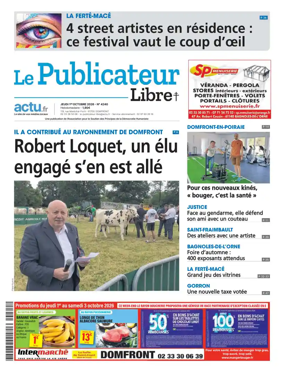 Cover of Le Publicateur Libre