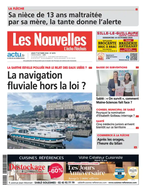 Cover of Les Nouvelles - L'Echo Flechois (FL)