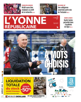 Cover of L'Yonne Republicaine