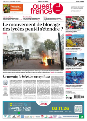 Cover of Ouest France (Pays d'Auge)