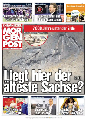 Cover of Chemnitzer Morgenpost