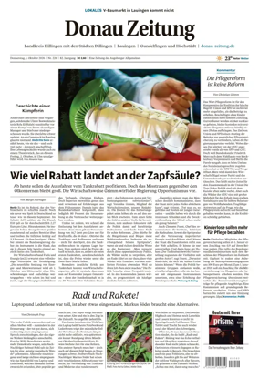 Cover of Donau Zeitung