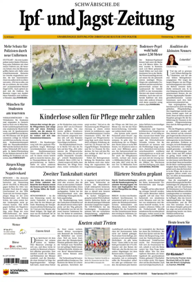 Cover of Ipf- und Jagst-Zeitung