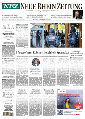 Cover of Neue Rhein Zeitung (Emmerich and Kleve)