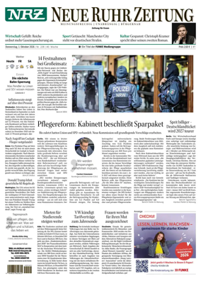 Cover of Neue Rhein Zeitung (Essen)