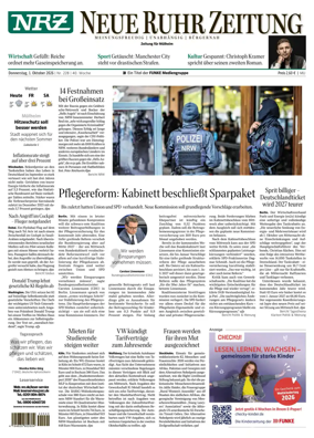 Cover of Neue Rhein Zeitung (Mulheim an der Ruhr)