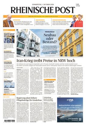 Cover of Rheinische Post Duisburg