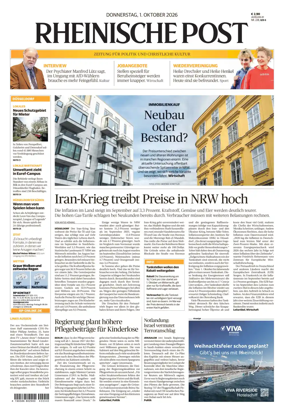 Cover of Rheinische Post – Dusseldorf Stadt