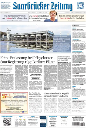 Cover of Saarbruecker Zeitung