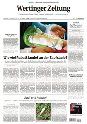 Cover of Wertinger Zeitung