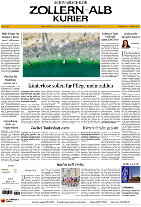 Cover of Zollern-Alb-Kurier (Balingen)