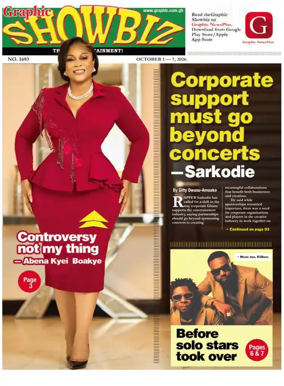 Cover of Graphic Showbiz