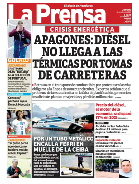 Cover of Diario La Prensa