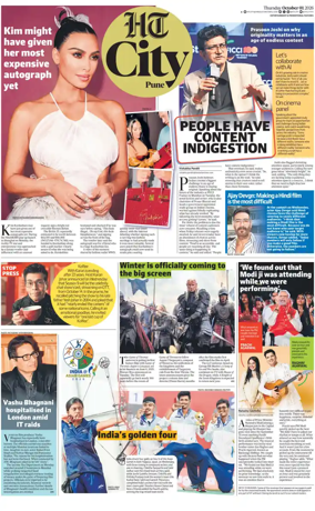 Cover of Hindustan Times (Pune) - Cafe