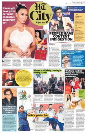 Cover of Hindustan Times (Jaipur) - City