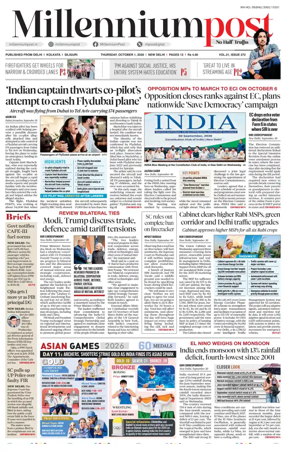 Cover of Millennium Post