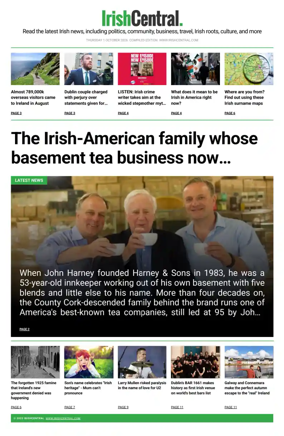 Cover of Irish Central