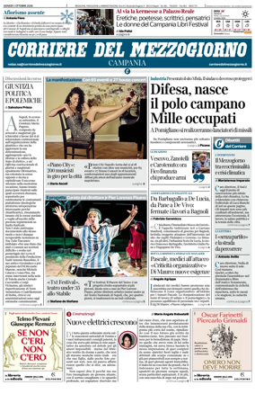Cover of Corriere del Mezzogiorno (Campania)