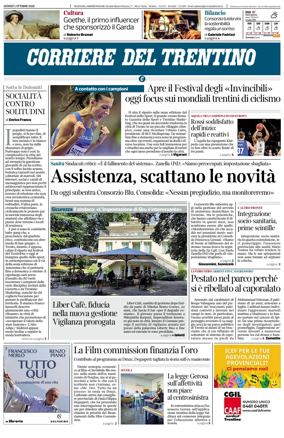 Cover of Corriere del Trentino