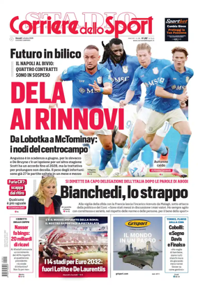 Cover of Corriere dello Sport (Campania)