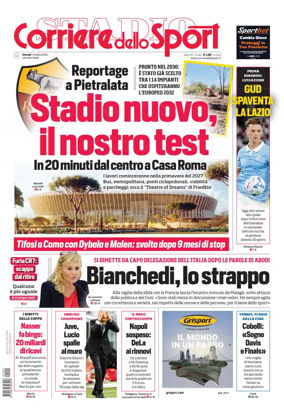 Cover of Corriere dello Sport (Roma)