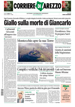 Cover of Corriere di Arezzo