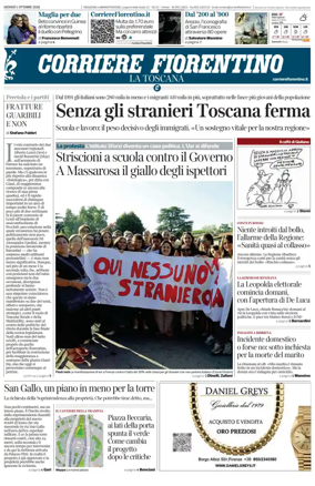 Cover of Corriere Fiorentino