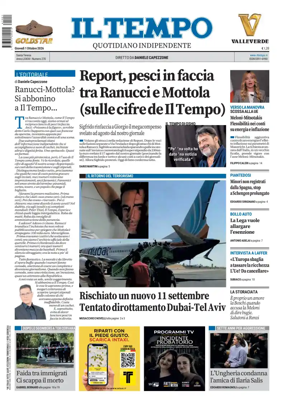 Cover of Il Tempo (Nazionale)