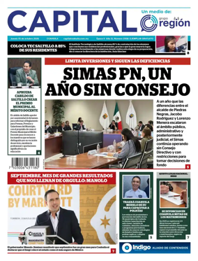 Cover of Capital Coahuila