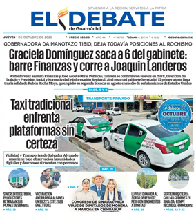 Cover of El Debate de Guamuchil