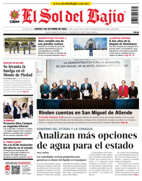 Cover of El Sol de Bajio